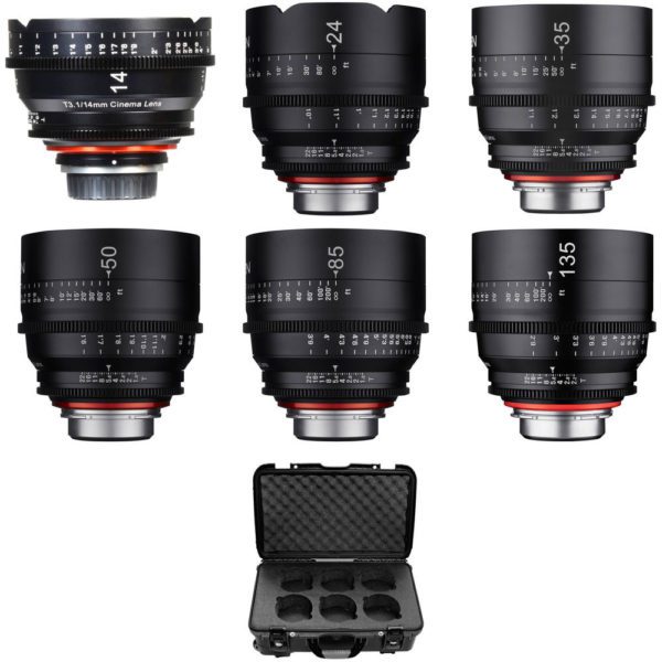 1575455230_1270010 Rokinon Xeen 14, 24, 35, 50, 85, 135mm Cine 6 Lens Bundle (PL)
