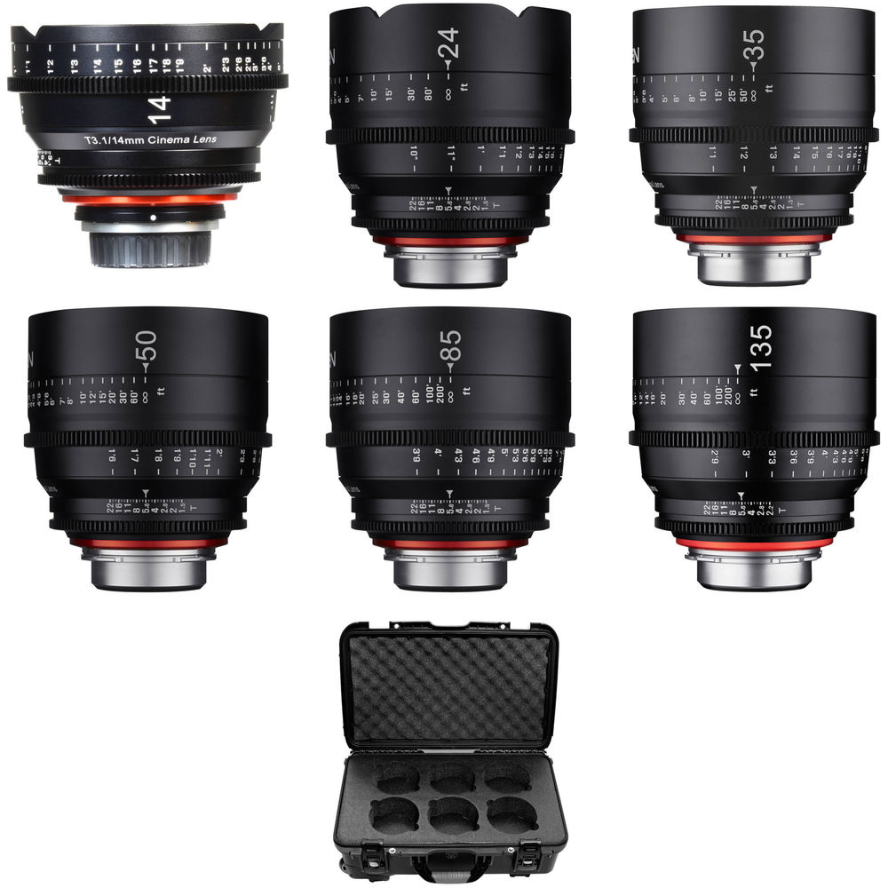 1575455230_1270010 Rokinon Xeen 14, 24, 35, 50, 85, 135mm Cine 6 Lens Bundle (PL)